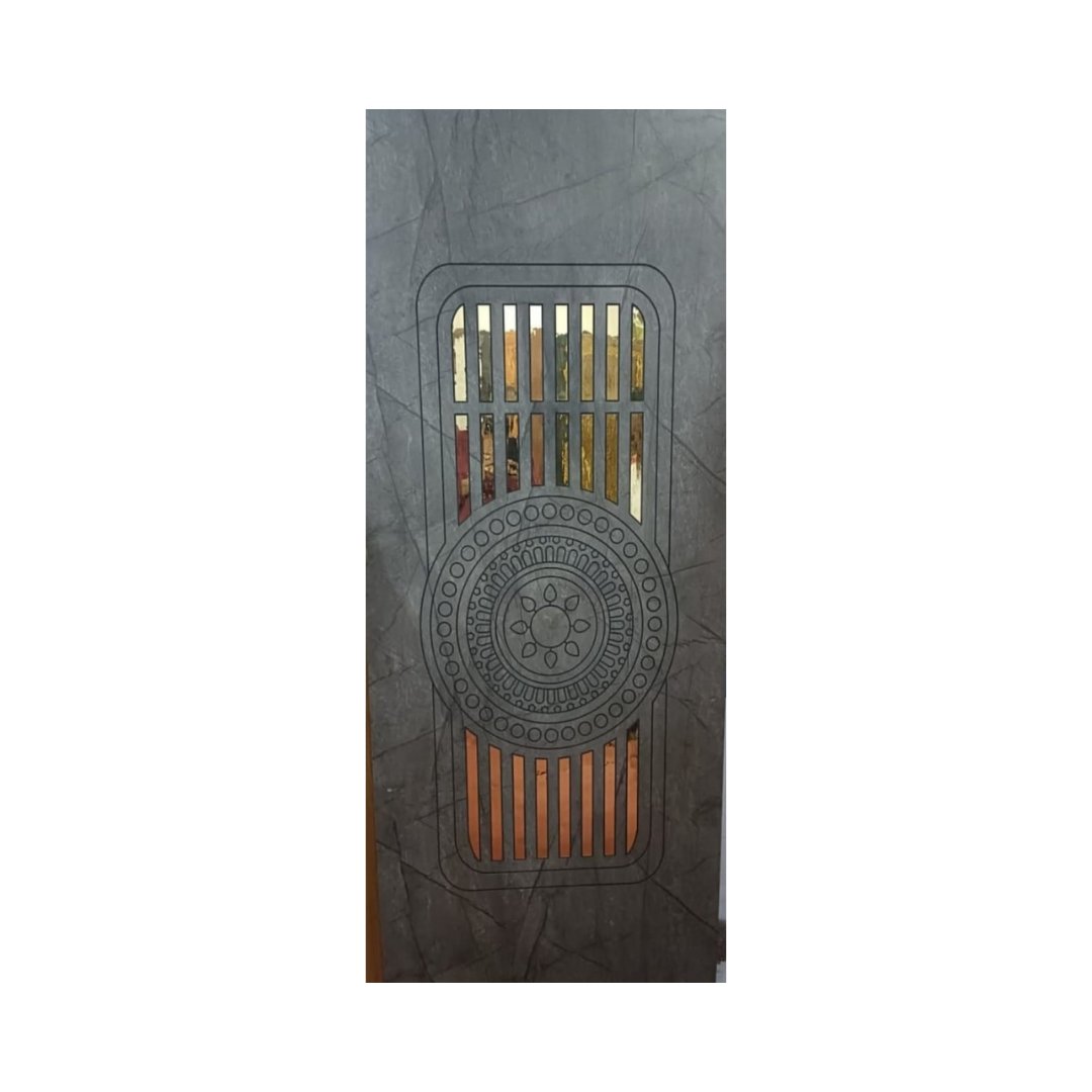 WD-A005 wooden door — high gloss 2mm acrylic luxury design in high-gloss acrylic finish