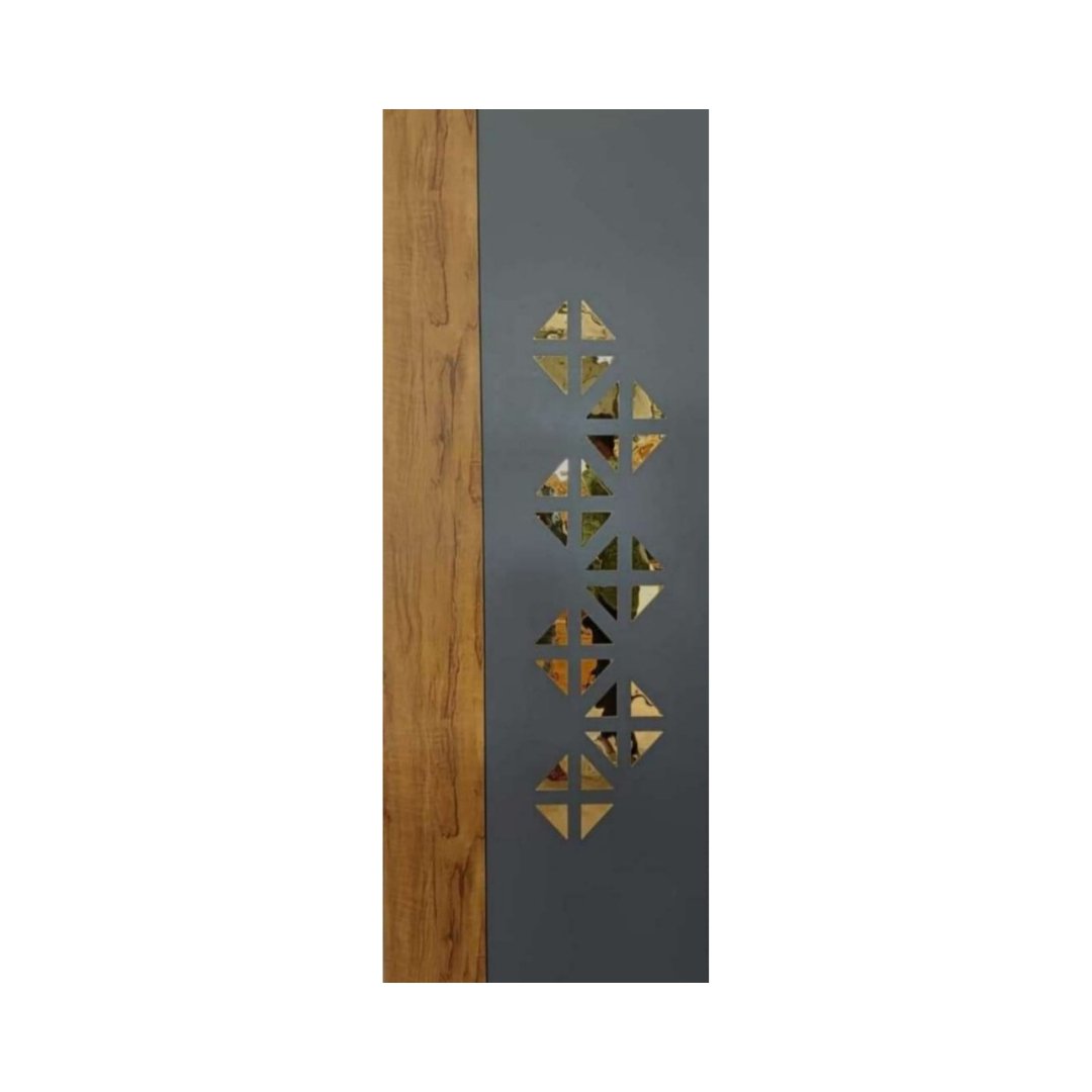 WD-A007 wooden door — high gloss 2mm acrylic luxury design in high-gloss acrylic finish