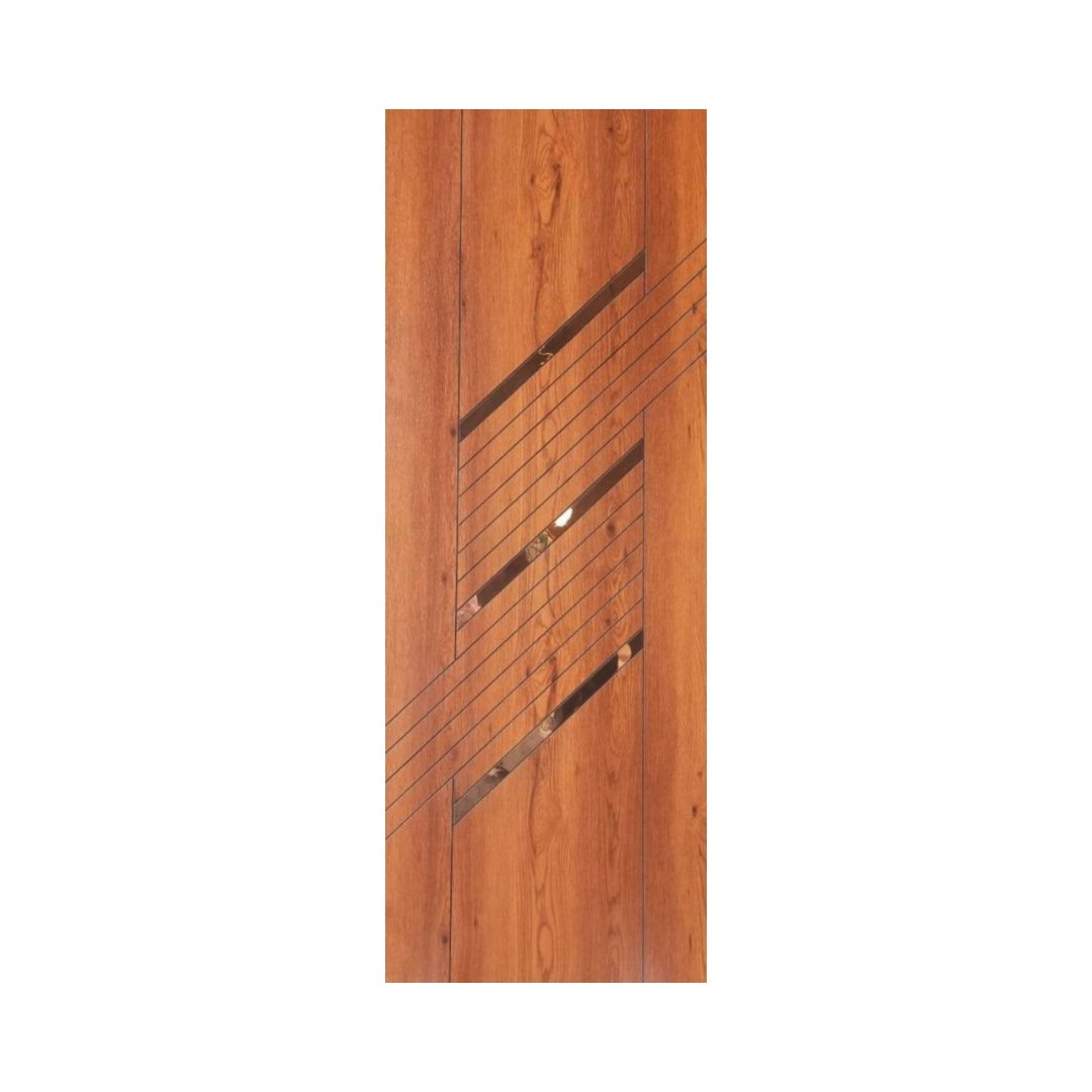 WD-A015 wooden door — high gloss 2mm acrylic luxury design in high-gloss acrylic finish